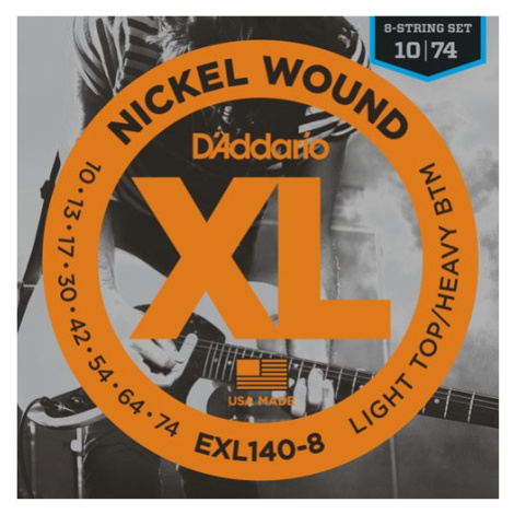 D'Addario EXL140-8 (rozbalené)