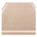 Béžový ručne tkaný vlnený koberec 160x230 cm Albi – Asiatic Carpets