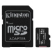 Pamäťová karta 64 GB GB microSDHC Kingston Canvas Select Plus Class 10 s adaptérom