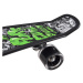 mamido  Skateboard Fiszka 55 cm s LED svetelnými kolesami