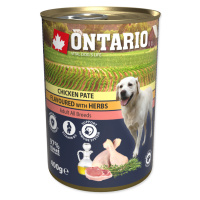 ONTARIO KONZERVA CHICKEN PATE FLAVOURED WITH HERBS, 400G