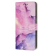 Diárové puzdro na Oppo A98 5G Marble Book fialové