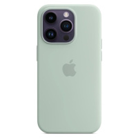 Apple silikónový kryt s MagSafe na iPhone 14 Pro Max dužnatkovo modrá