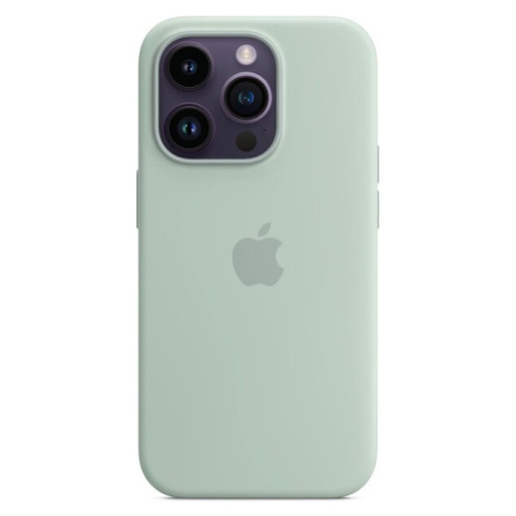 Apple silikónový kryt s MagSafe na iPhone 14 Pro Max dužnatkovo modrá