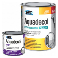 AQUADECOL EPOXY CLEAR SG - Epoxidový lak na steny 0,55 kg transparentný polomatný