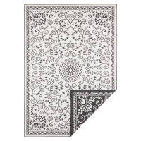 Kusový koberec Twin Supreme 103864 Leyte Black/Cream – na ven i na doma - 200x290 cm NORTHRUGS -