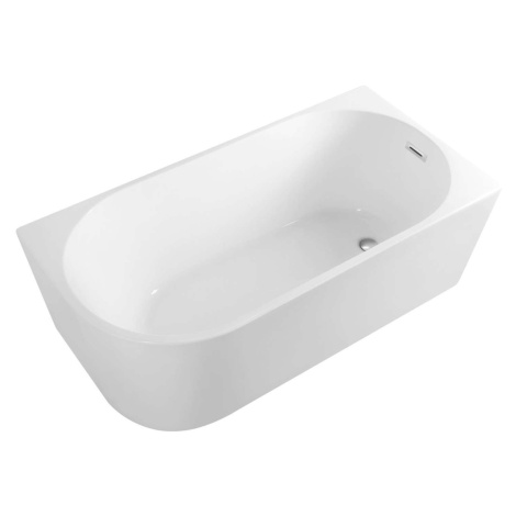 Aqualine Vane - Rohová vaňa Tibera, 150x75 cm, pravá, biela E1035