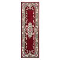 Ručně všívaný běhoun Lotus premium Red - 67x210 cm Flair Rugs koberce