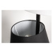 LuxD 21398 Stojanová lampa Shadow, 163 cm, čierna Stojanové svietidlo