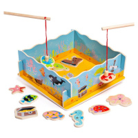Bigjigs Toys Magnetické chytanie rybičiek