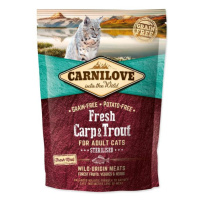 Krmivo Carnilove Cat Fresh Sterilized Carp & Trout 0,4kg