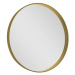 NOTION okrúhle zrkadlo v ráme ø 70cm, zlato mat NT700G