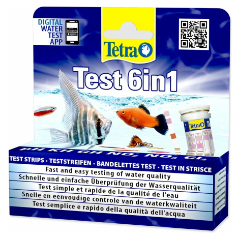 Prípravok Tetra Test 6in1, 25ks