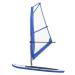 vidaXL Nafukovací Stand up paddleboard s plachtou, modro biely