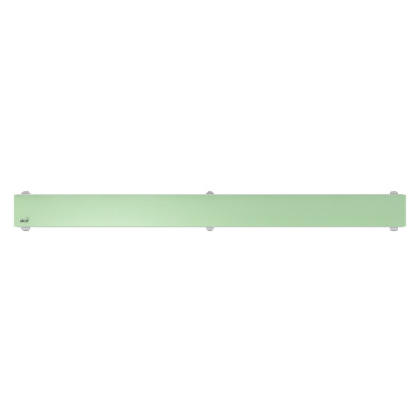 Rošt Alca 75 cm sklo zelená lesk plný GL1202-750