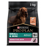 ProPlan MO Dog Opti Derma Adult Small&Mini Sensitive Skin losos granule pre psy 3kg