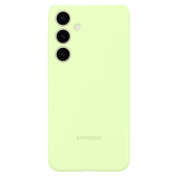 Kryt Samsung Silicone back cover S24+ Light Green
