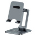 Stojan Baseus Biaxial stand holder for phone (gray)