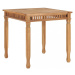 Záhradný jedálenský stôl 80x 80 cm teakové drevo Dekorhome,Záhradný jedálenský stôl 80x 80 cm te