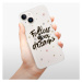 Odolné silikónové puzdro iSaprio - Follow Your Dreams - black - iPhone 15 Plus