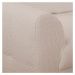 Béžová rohová pohovka z textílie buklé (pravý roh) Ariella – Ropez