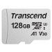 TRANSCEND MicroSDXC karta 128GB 300S, UHS-I U3 V30 + adaptér