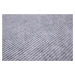 Kusový koberec Quick step šedý čtverec - 200x200 cm Vopi koberce