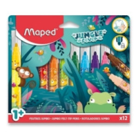 Maped Fixky farebné Jungle Fever Jumbo (12ks)