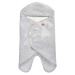 Zavinovačka Babynomade® Double Fleece Beaba Heather Grey White dvojvrstvová extra teplá sivá od 