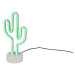 Biela LED stolová lampa (výška 29 cm) Cactus - Trio