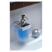 GEDY 5781 Glamour dávkovač mydla, chróm/mliečne sklo