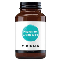 VIRIDIAN Magnesium Citrate with Vitamin B6 90 kapsúl