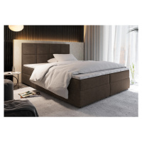 Expedo Čalúnená posteľ boxspring LENY, 180x200, sawana 25