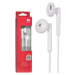 Huawei AM115 Semi in-ear, 3-button, mikrofón, biele (Blister)