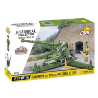 Cobi II WW French 90 mm anti-aircraft gun, 1:35, 206 k, 1 f