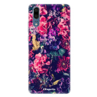 Silikónové puzdro iSaprio - Flowers 10 - Huawei P20