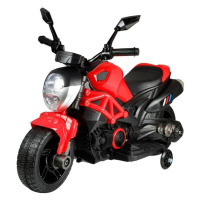 mamido  Detská elektrická motorka GTM188 červená