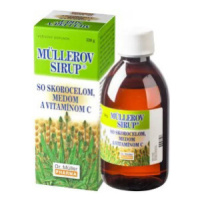 MÜLLEROV Sirup so skorocelom medom a vitamínom C 245 ml