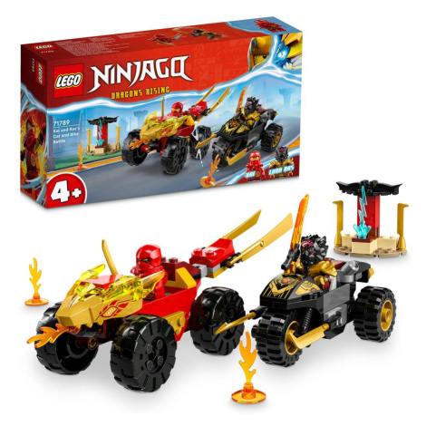 LEGO LEGO® Kai a Ras v duelu auta s motorkou 71789