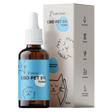 Cure Point CBD 5% olej 10 ml - Tuniak