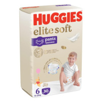 HUGGIES® Elite Soft Pants Nohavičky plienkové jednorázové 6 (15-25 kg) 30 ks