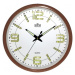 Nástenné hodiny MPM, 3170.50 - hnedá, 34cm, 31cm