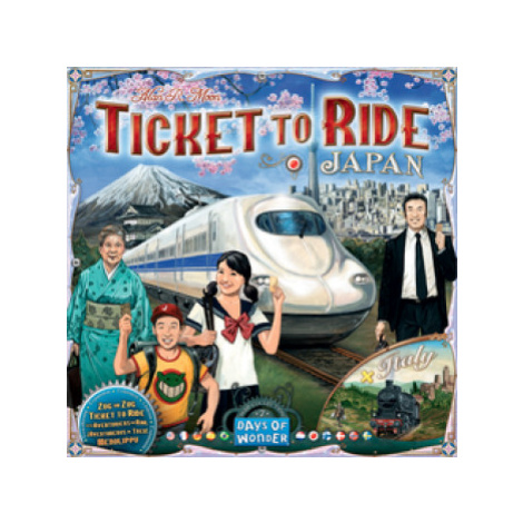 Days of Wonder Ticket to Ride - Japan & Italy: Map Collection