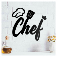 Drevený nápis na stenu do kuchyne - Chef