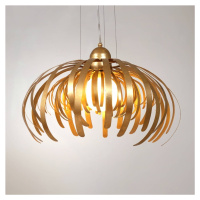 Alessia – veľkolepá zlatá závesná lampa
