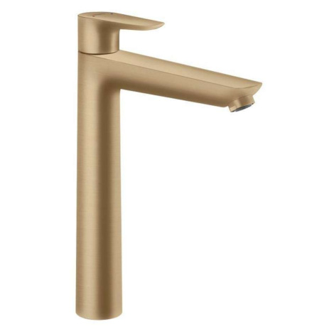 Hansgrohe Talis E - Umývadlová batéria s výpusťou, kefovaný bronz 71716140