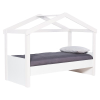 Domčeková posteľ 90x200 spencer - biela
