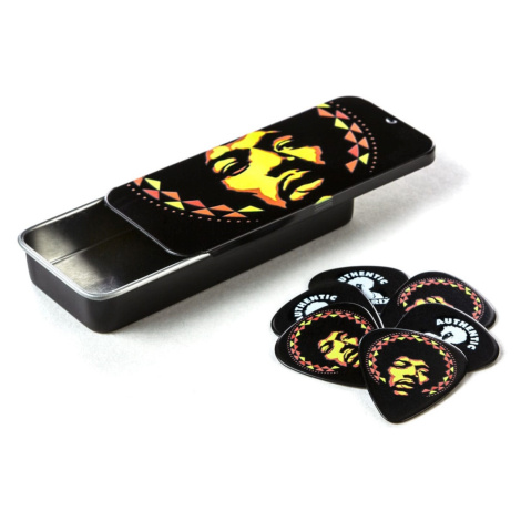 Dunlop Jimi Hendrix Pick Tin Aura Mandala