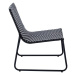 TEXIM ELVDAL - záhradná ratanová stolička