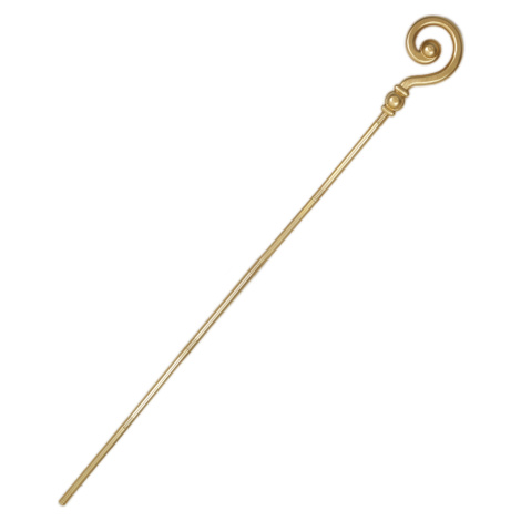 Mikulášska palica/barle zlatá 185 cm